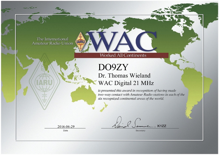 WAC Digital 21MHz