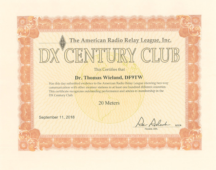 DXCC 20m