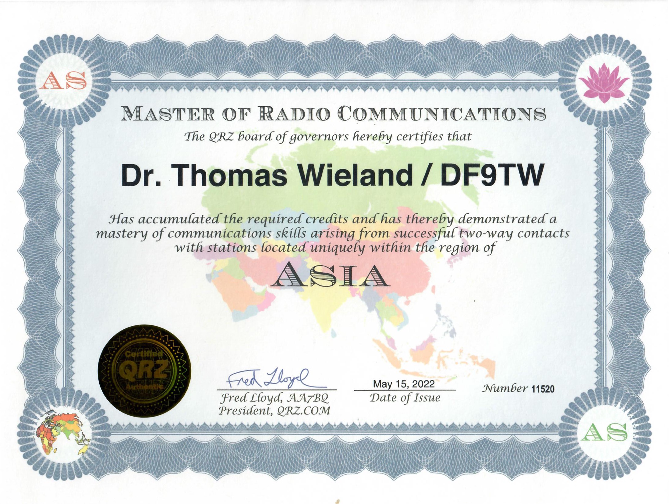 QRZ European Region mixed