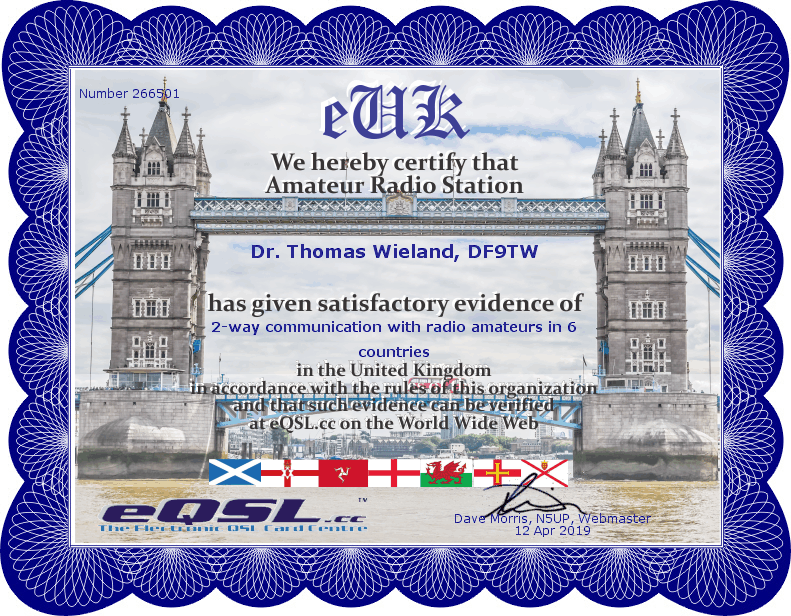 eQSL UK